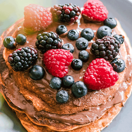 MIXベリーパンケーキ